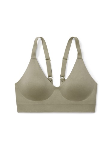 True & Co Softform V-Ausschnitt verstellbare Träger BH, salbeigrün, S (32C/D bis 34A/B) - Bild 5 von 5