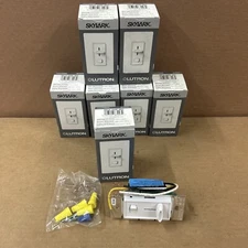 Lutron SELV-300P-WH PRESET DIMMER White 300W Electronic Low Voltage Dimmer 