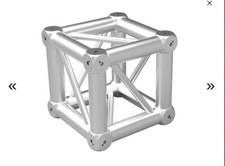 Monoprice 6-way Truss Corner for 12in Spigoted Truss For DJ Stage Lights Concert
