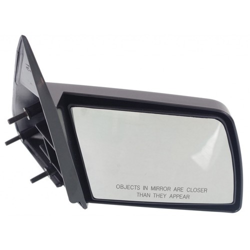 Left Black Manual Mirror Assembly - Non-Heated - Driver side | Mill