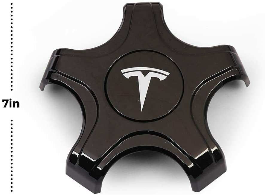 Tesla Model 3 S X Wheel Center Hub Cap Cover Center Rim Cap Black/White
