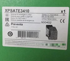 one for XPSATE3410 Emergency Stop Module   *tlp