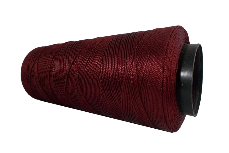 Granate Tejer 3 Capas Hilo Crochet Bordado Joyería Hacer Cuentas Encaje Cr... Foto 2 de 3