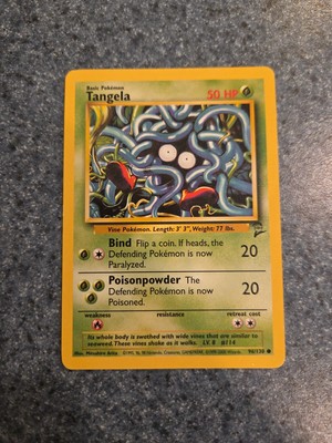 TANGELA - 96/130 - Base Set 2 - Pokemon Card - MP