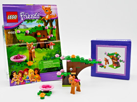 LEGO FRIENDS 41023 : Fawn's Forest, Complete w/Instructions & Custom Box