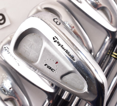 Taylormade Rac MB CB Coin Combo 3-4-5-6-7-8-9-Pw 8pcs RH DG S200 Stiff Iron Set