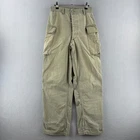 Vintage 40s WWII HBT Pants Mens Fits 27x31 13 Star Buttons Faded Flaws Military
