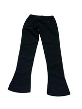 Ralph Lauren Purple Label Women  s 8 100 Wool Black Trouser Pants Boot Cut USA