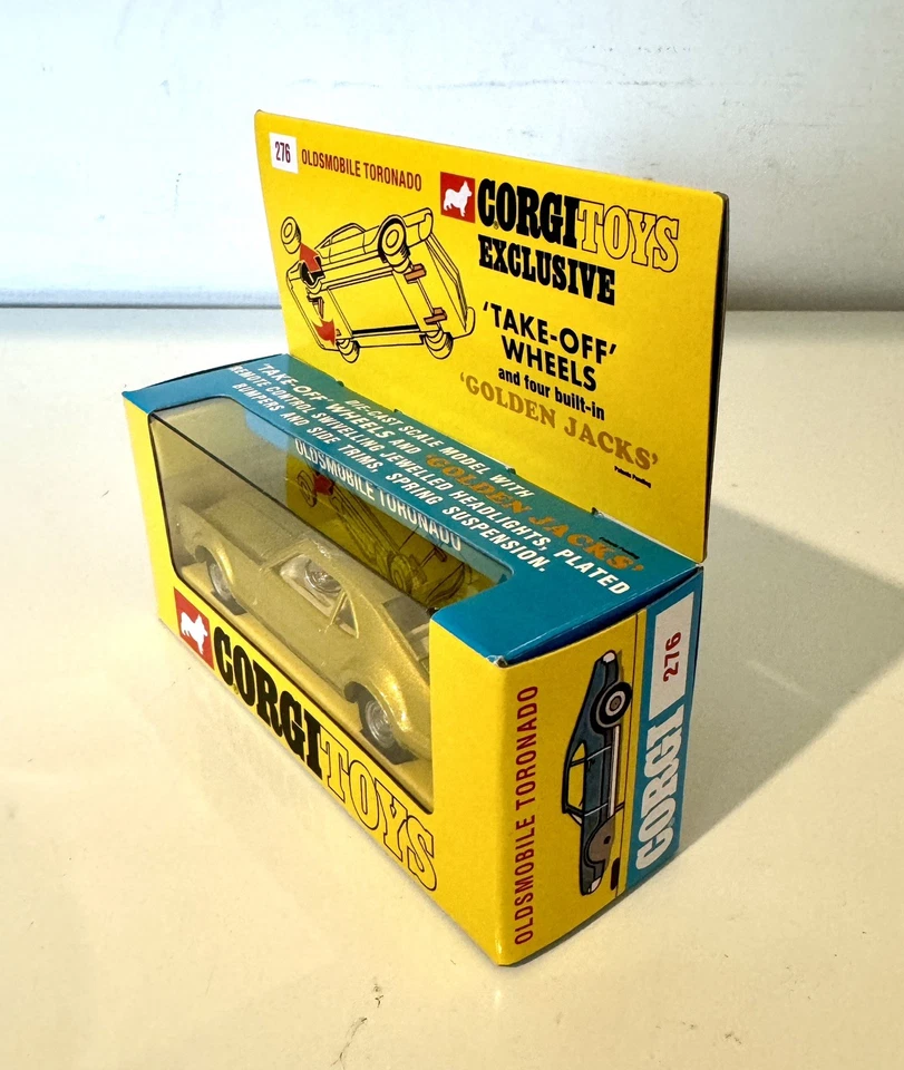 Corgi Toys Model Club Reedición - 276 Oldsmobile Toronado - Nuevo Sin Abrir Foto 4 de 4