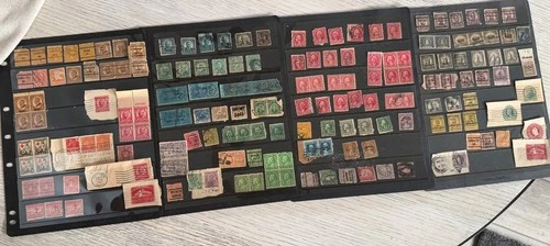 US Stamp Collection 160  Stamps from 1910s  1920s 1930s some foreign