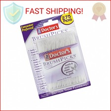 The Doctor's BrushPicks Interdental Toothpicks, 275 Picks