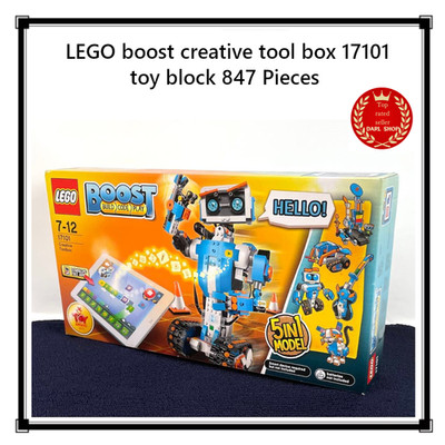 LEGO Boost Creative Werkzeugkoffer 17101 Spielzeugblock 847 Teile aus Jaoan Neu