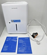 hOmeLabs Dehumidifier, Powerful Moisture Removal, 1,800 Sq Ft, 8 Pint MAX