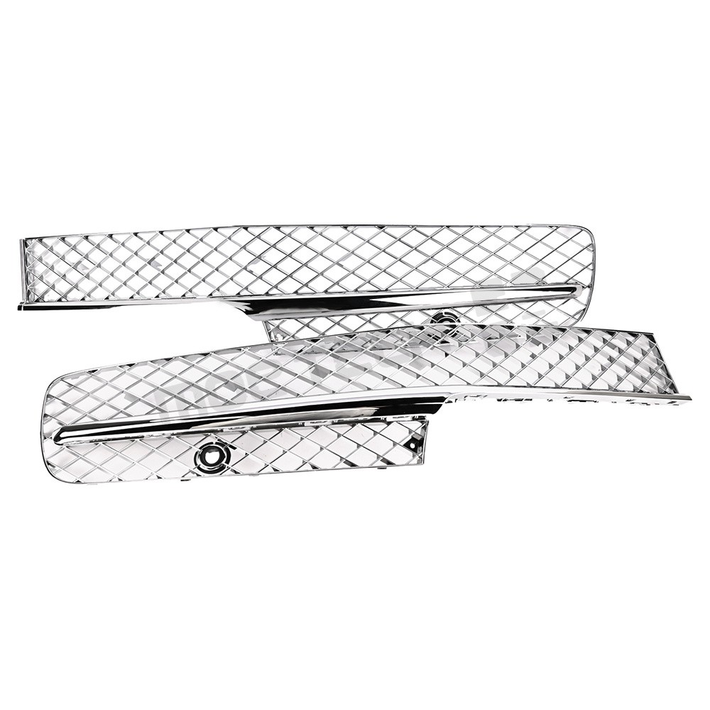 Bumper Chrome Grill Left+Right 4W0807647A For Bentley Continental Flying Spur