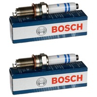 2X Bosch ZüNdkerzen FüR VW Polo 6R 6C AW1 BZ1 Golf VII 5G1 BE1 Skoda Fabia