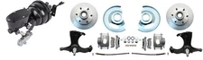 JEGS Front Complete Power Disc Brake Conversion Kit for 1967-1970 Chevrolet C10