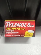 Tylenol Arthritis Pain 8HR Pain Reliever 650mg 225 Caplets