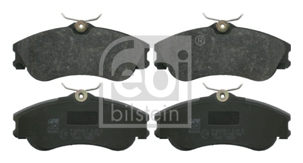 BRAKE PADS SET BRAKING PAD FRONT 16421 FEBI BILSTEIN NEW OE REPLACEMENT ...