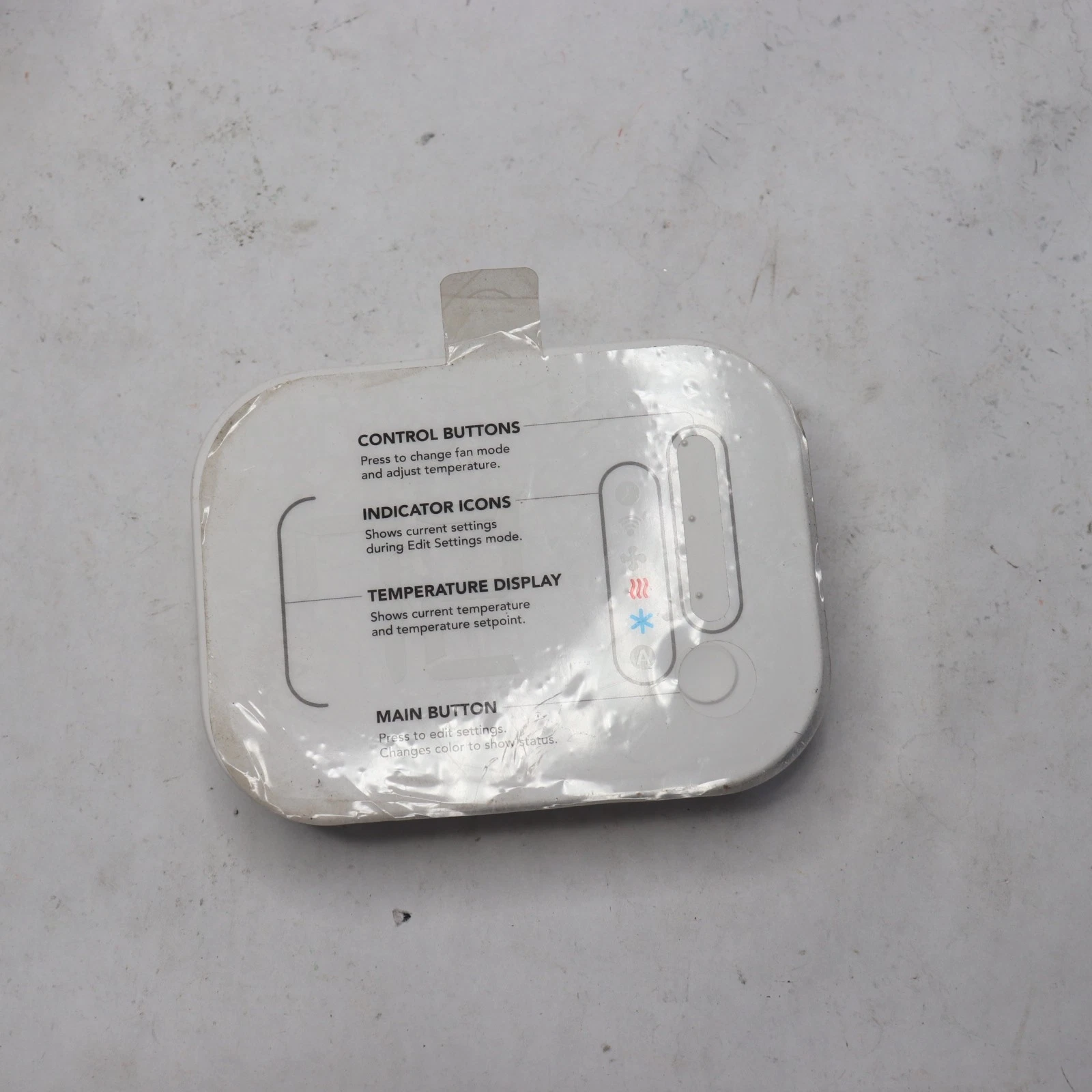 Wi-Fi and Bluetooth Enabled Smart Programmable Thermostat - Thermostat Only