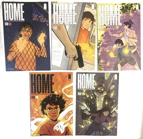 Home Comic Lot 5 Image Comics Complete Series Issues 1 5