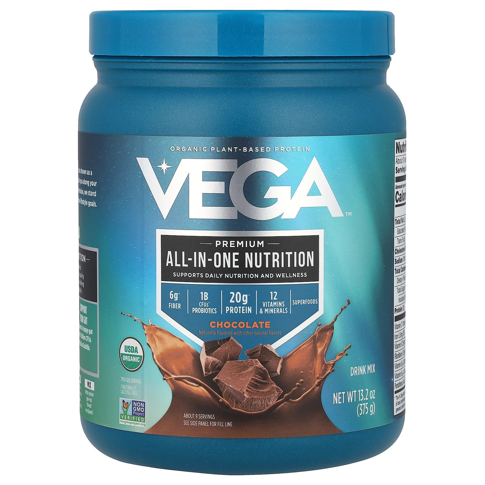 Органический растительный протеин высококачественное питание Все в одном Шоколад 132 унции 6690₽