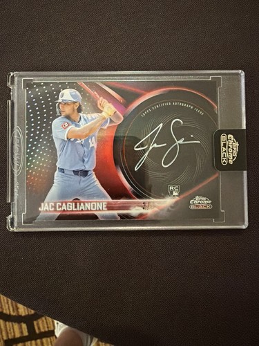 2026 Topps Chrome Black Jac Caglianone Red Refractor (RAW)
