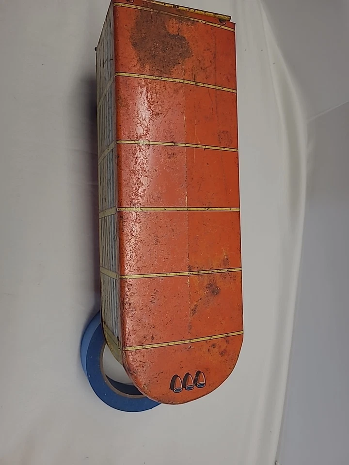 M Marx винтажные игрушки No Прицеп 303 Livestock Lines G.V.W 24 000, ТОЛЬКО ПРИЦЕП - Изображение 4 из 4