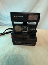 Polaroid Sun 660 Autofocus Instant Camera Vintage Untested