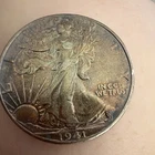 1941 Liberty Walking Half Dollar 50C Silver Business Strike Coin