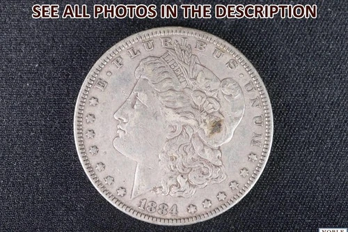 NobleSpirit Desirable 1884 Morgan Silver Dollar XF Extremely Fine +