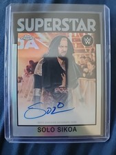 Solo Sikoa [Orange] #86T-SS Prices | 2026 Topps Chrome WWE 1986