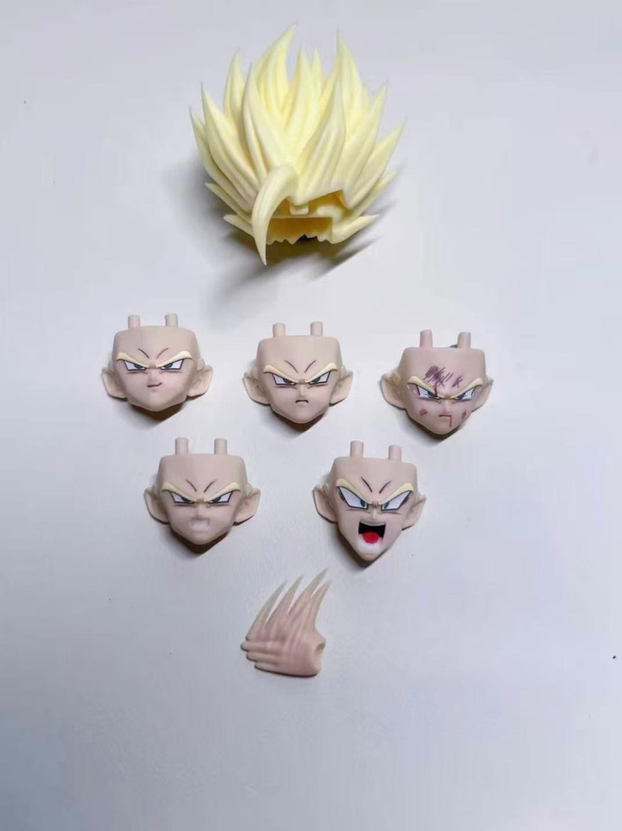 CUSTOM DBZ SSJ2 gohan 1/12 shf Kid gohan Head Sculpt kit （No