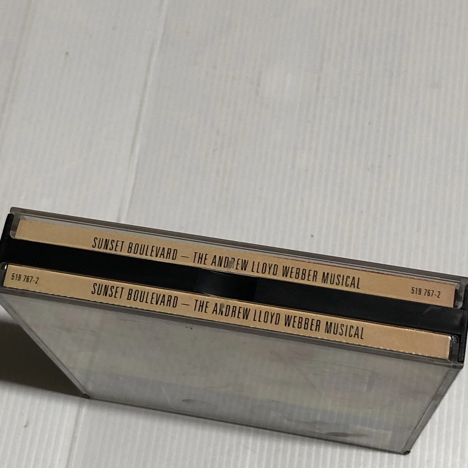 Sunset Boulevard Soundtrack Andrew Lloyd Webber CD 1993 World Premier Recording - Image 4 of 4