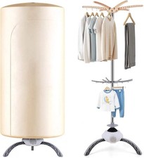 Portable Clothes Dryer, 900W Fast Drying Large Capacity for Laundry and Shoes, C