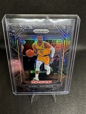 2022-23 Panini Prizm Monopoly - Russell Westbrook #42 Monopoly Black Prizm