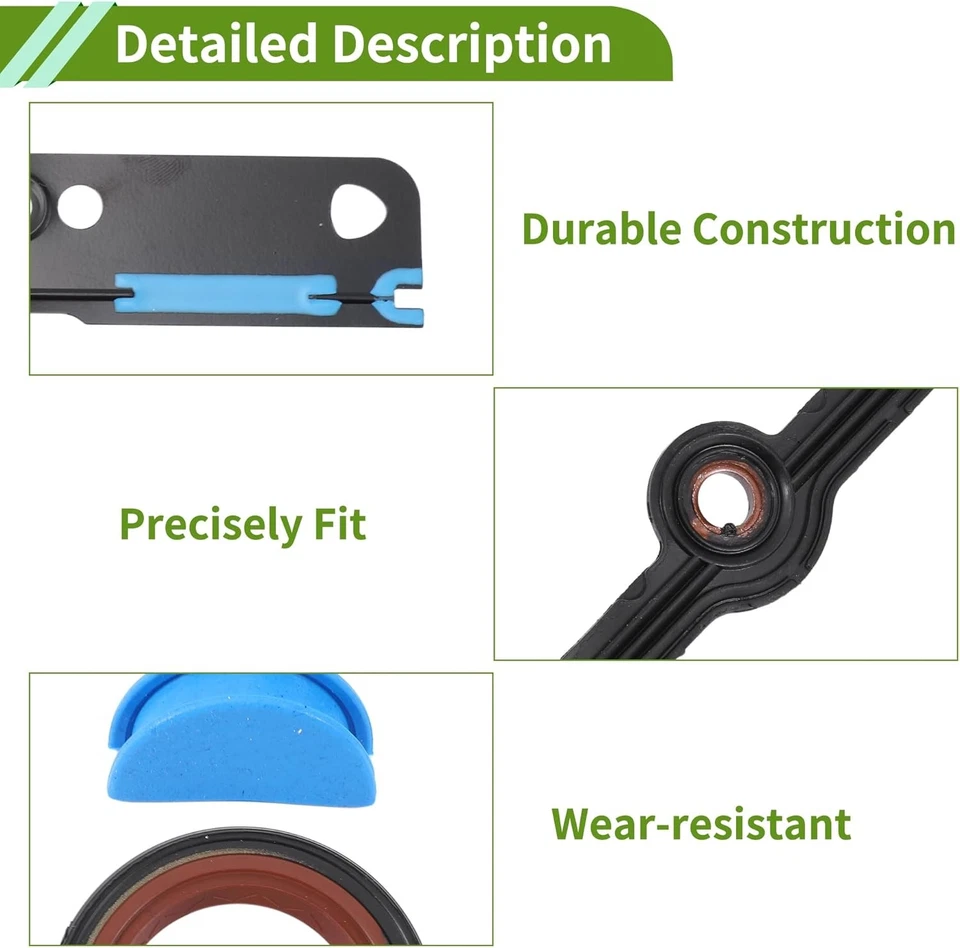 Juego de juntas de cubierta de válvula de alta calidad VS50702R para AUDI A6 QUATTRO 1998-2001 2,8 L Foto 4 de 4