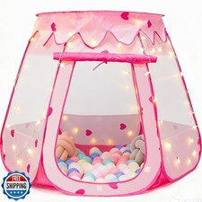 Crayline Pop Up Princess Tent with Star Light, Toys for 1 2 3 Yea