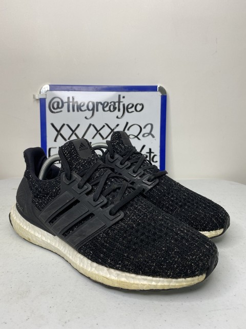 ultraboost black white speckle