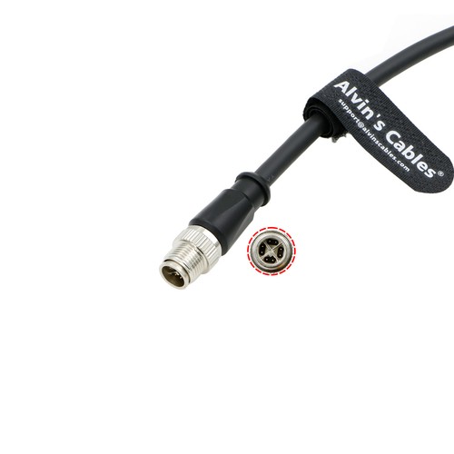 M12 X-Code Ethernet Kabel 8 Pin Stecker X-Code auf 8 Pin Stecker für Cognex - Picture 3 of 5