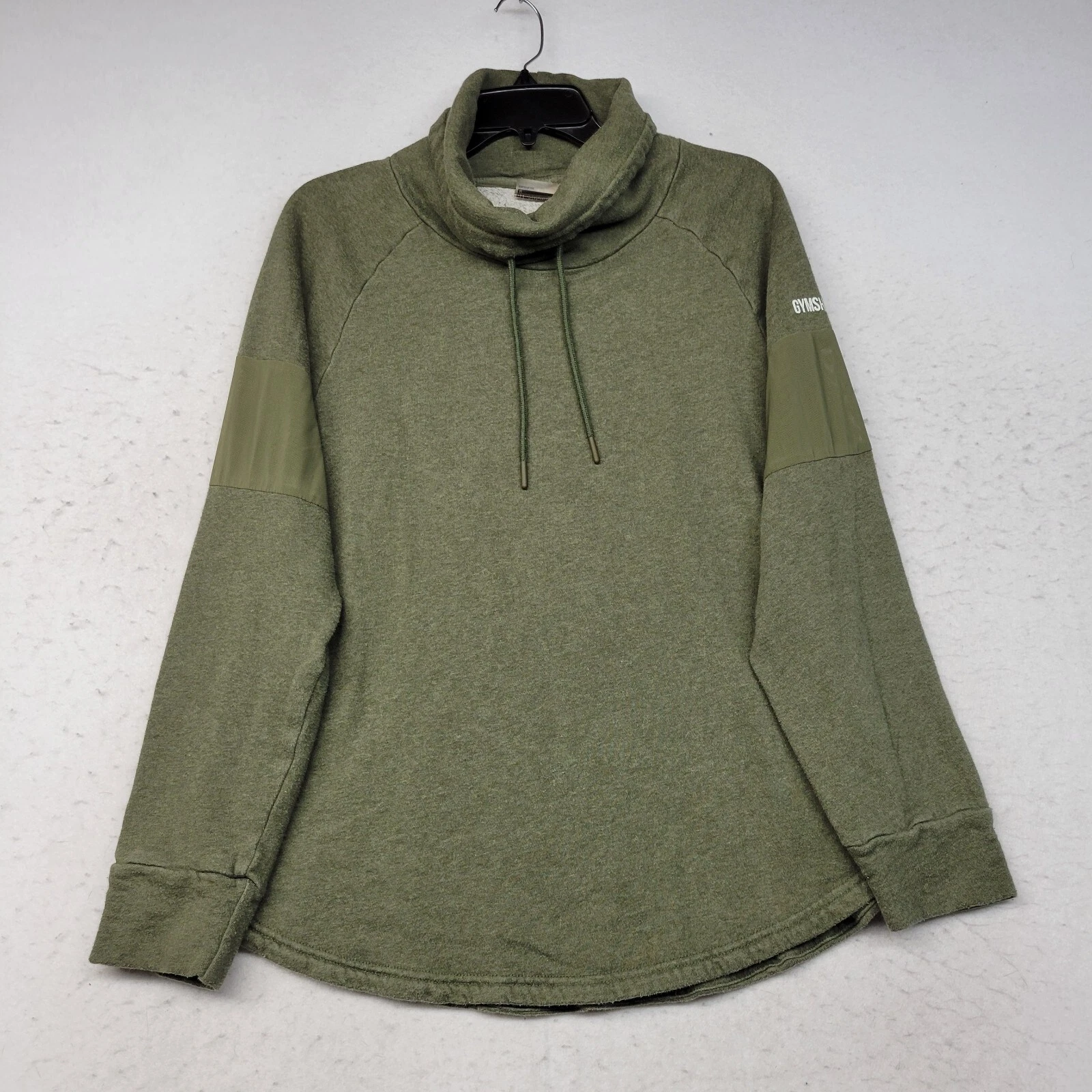 gymshark pullover active turtleneck sweatshirt sweater