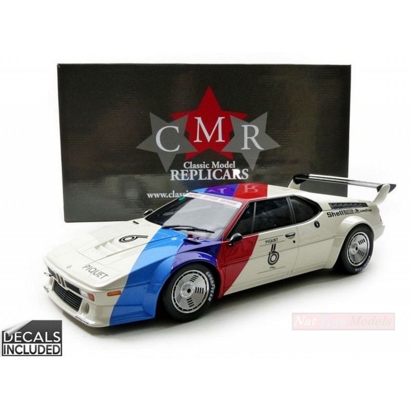 CMR {CMR12001} BMW M1 PROCAR N.6 WINNER SERIES 1980 N. PIQUET 1 12 DIE CAST CMR {CMR12001} BMW M1 PROCAR N.6 WINNER SERIES 1980 N. PIQUET 1 12 DIE CAST