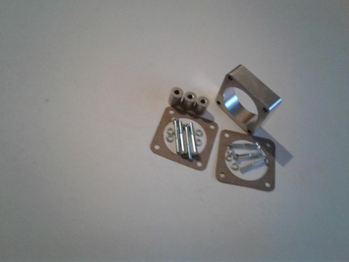 JEEP TJ LJ YJ XJ MJ 4.0L 2.5L Throttle Body Spacer fits JEEP 4-BOLT 1997-2006 - Picture 4 of 12