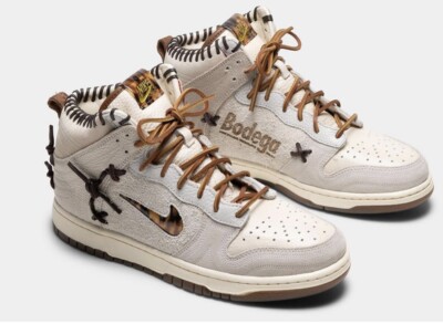 BODEGA X DUNK HIGH 'FRIENDS & FAMILY' 8.5 Mens Damaged Box