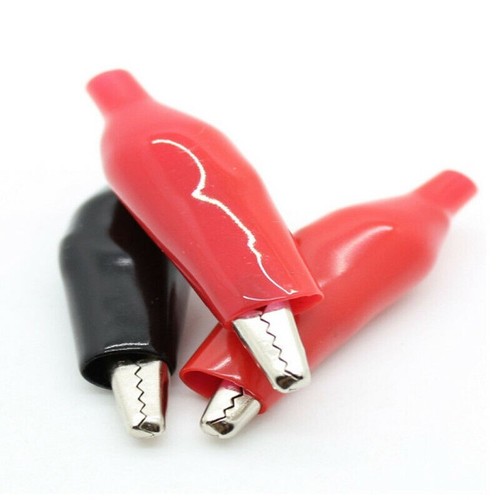 20pcs Black Red Clip Electrical Clamp for Voltage Testing Tools - Picture 6 of 12