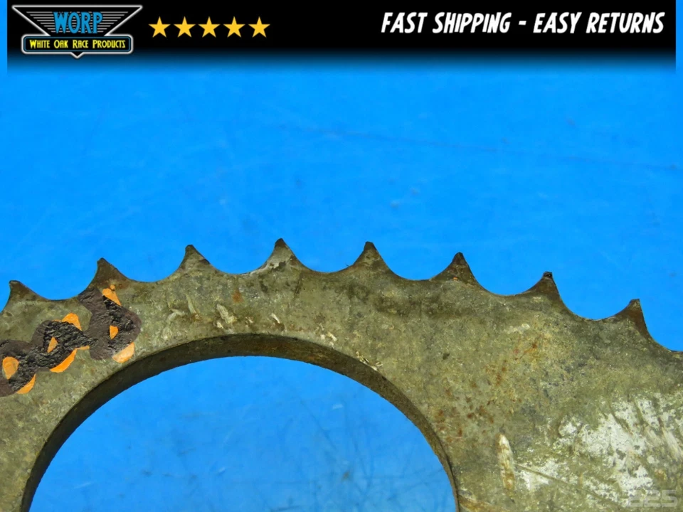 1974-78 HODAKAIRT SQUIRT ЗАДНЯЯ ЗВЕЗДОЧКА ПРИВОД ФЛАНЦЕВОЕ КРЕПЛЕНИЕ 999285A ПОДЛИННЫЙ OEM - Изображение 4 из 4