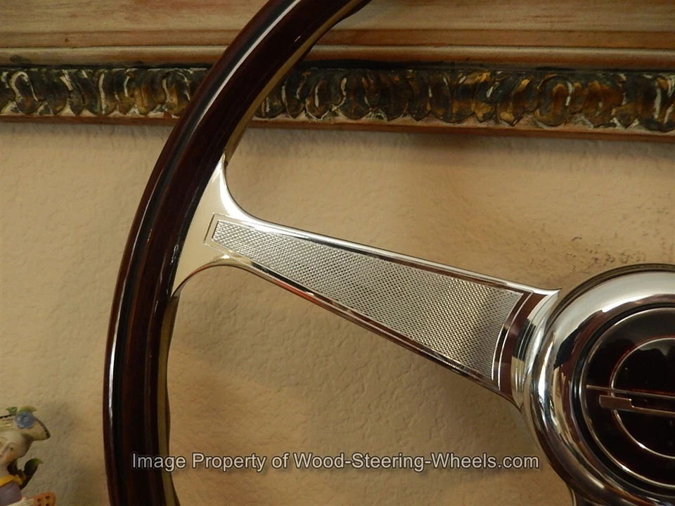 Volante Madera Jensen Interceptor MK III Nuevo De Colección Nardi-Italia Años 80 Nuevo de Lote Antiguo Foto 4 de 4