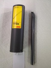 USED SANDVIK 12 MM CARBIDE BORING BAR E12Q-SCLCR 06-R. W/COOL CCMT 7" OAL C307