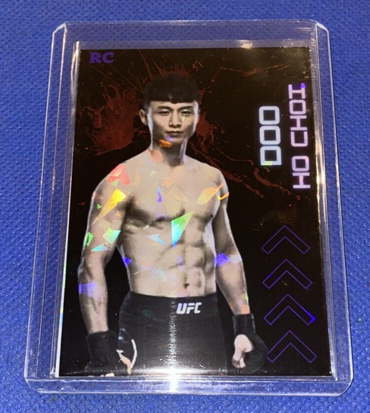 Doo Ho Choi Custom UFC MMA Refractor Rookie Holo Prizm Rookie Card rc