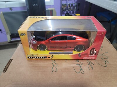 2006 Red Scion tC Import Racer Option D Drift Show Street  1/24 Jada Toys NEW