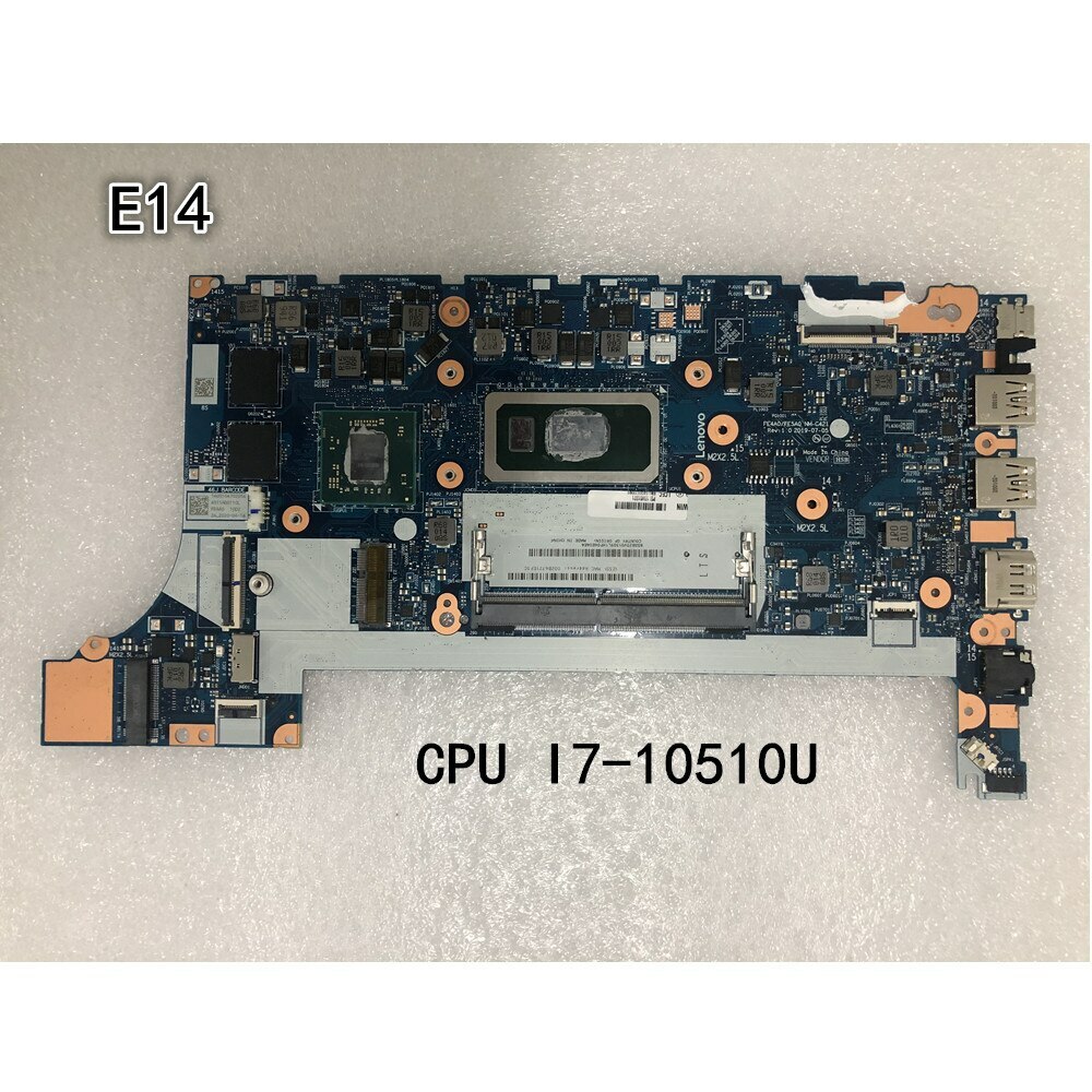 Original Lenovo ThinkPad E14 Motherboard NM-C421 CPU I7